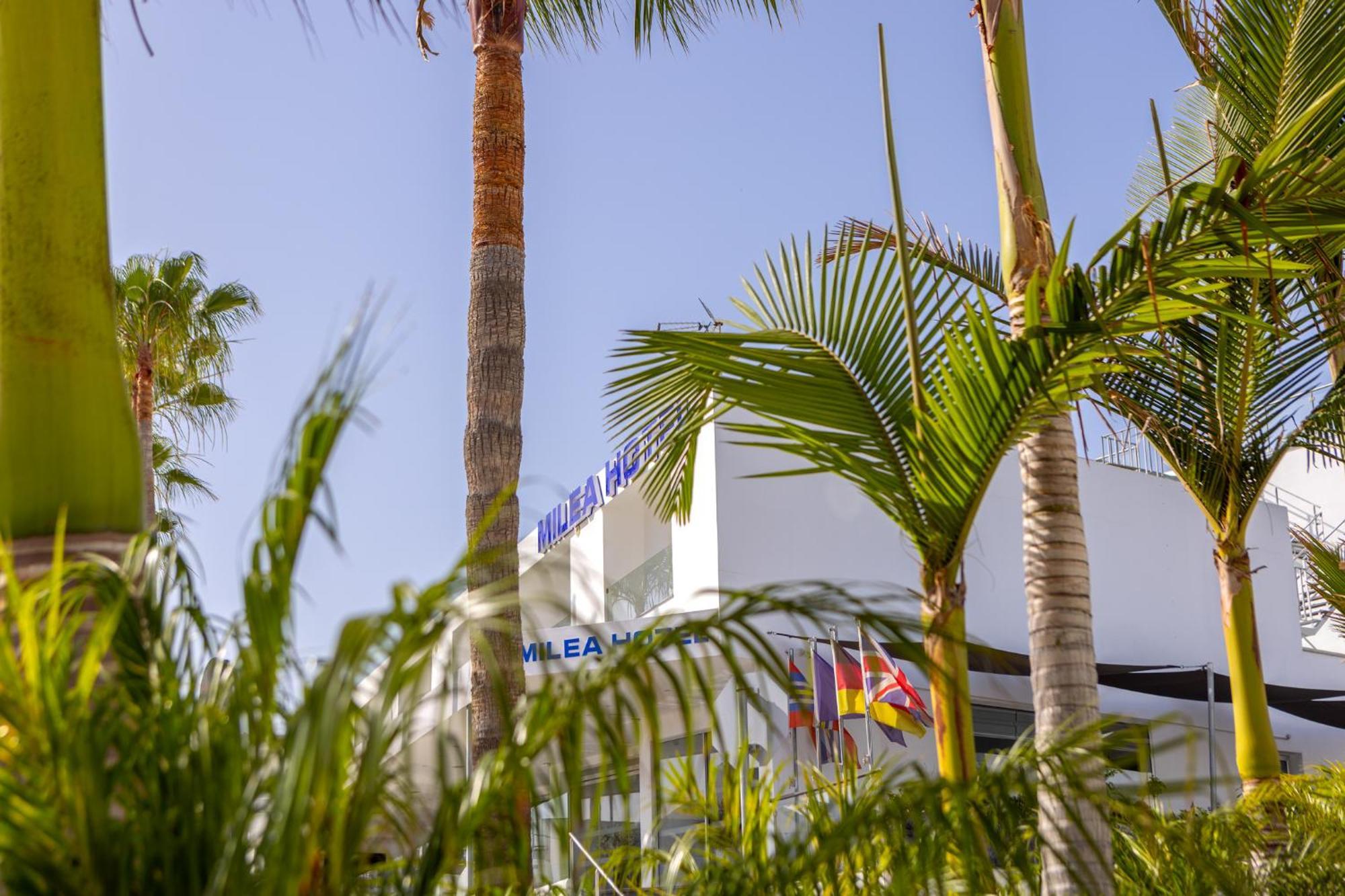 Milea Hotel Ayia Napa Bagian luar foto