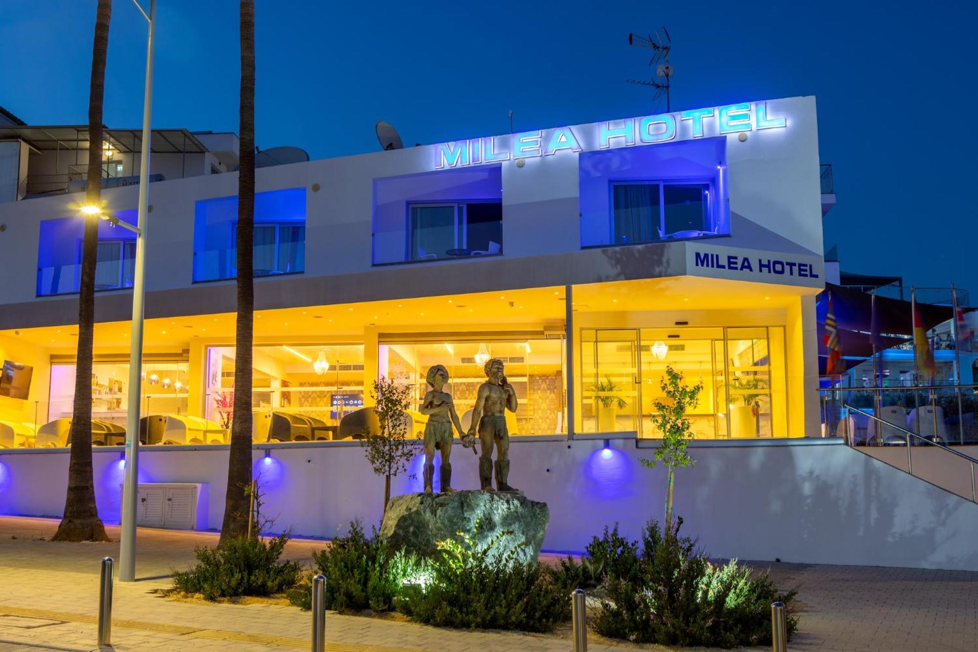 Milea Hotel Ayia Napa Bagian luar foto