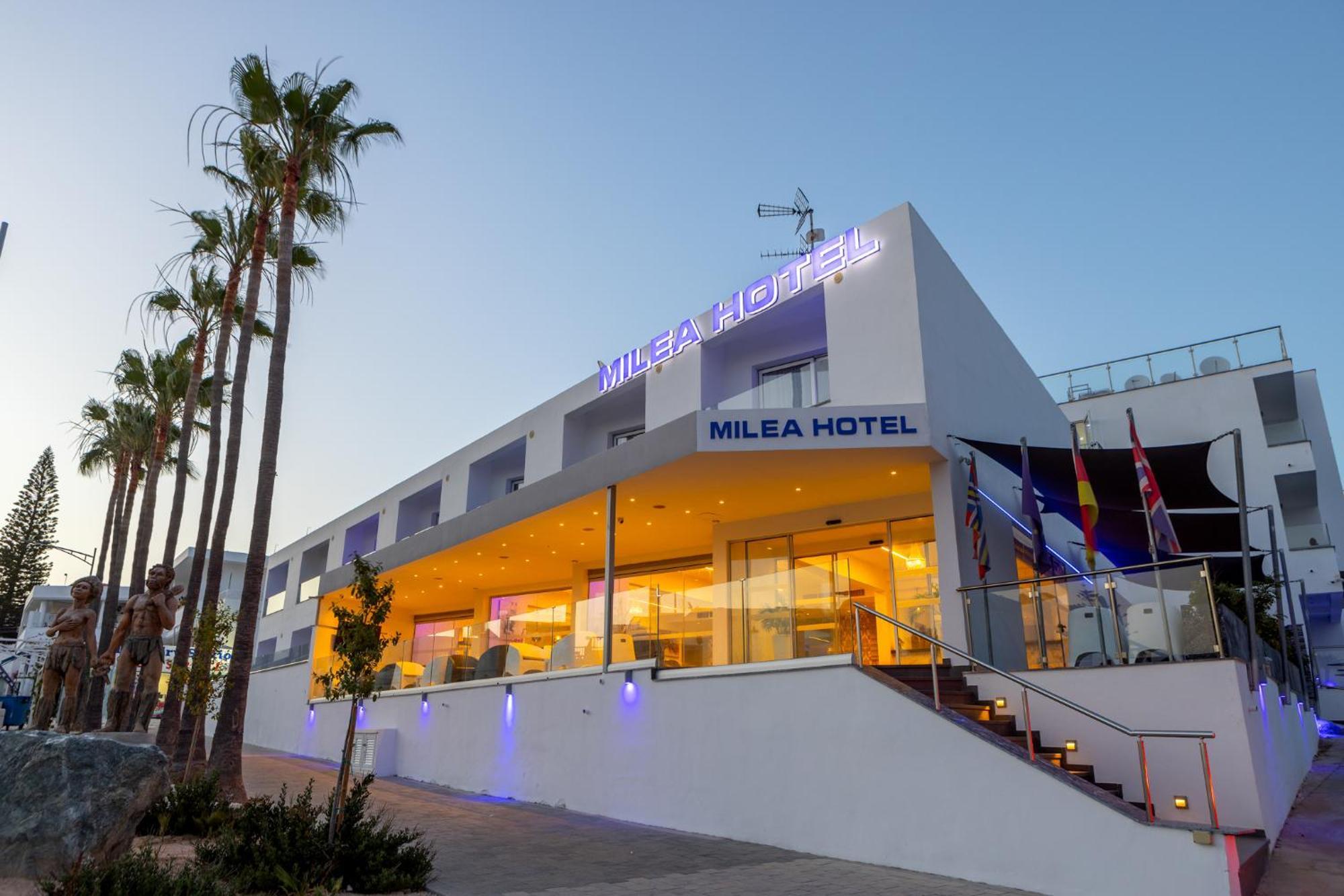 Milea Hotel Ayia Napa Bagian luar foto
